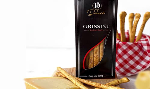 Grissini Queijo Parmesão 100G